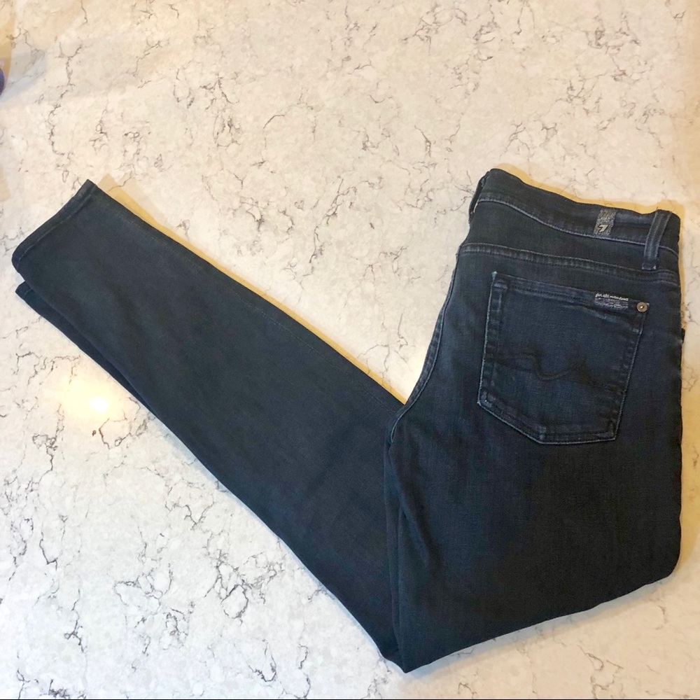 7 for all Mankind the Skinny Jeans Size 28 Indigo